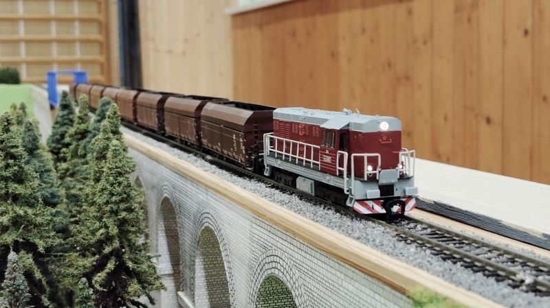 Slezští železniční modeláři na hradě photo