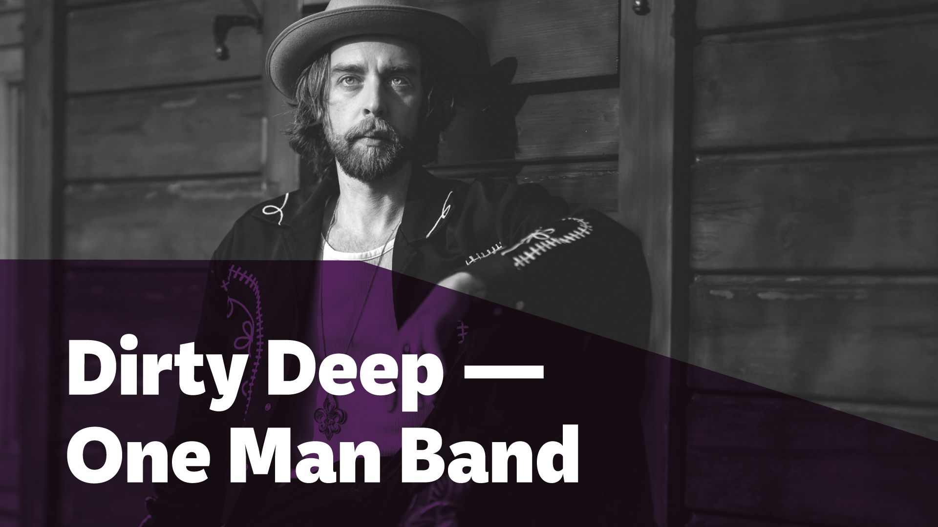 Dirty Deep - one man band photo