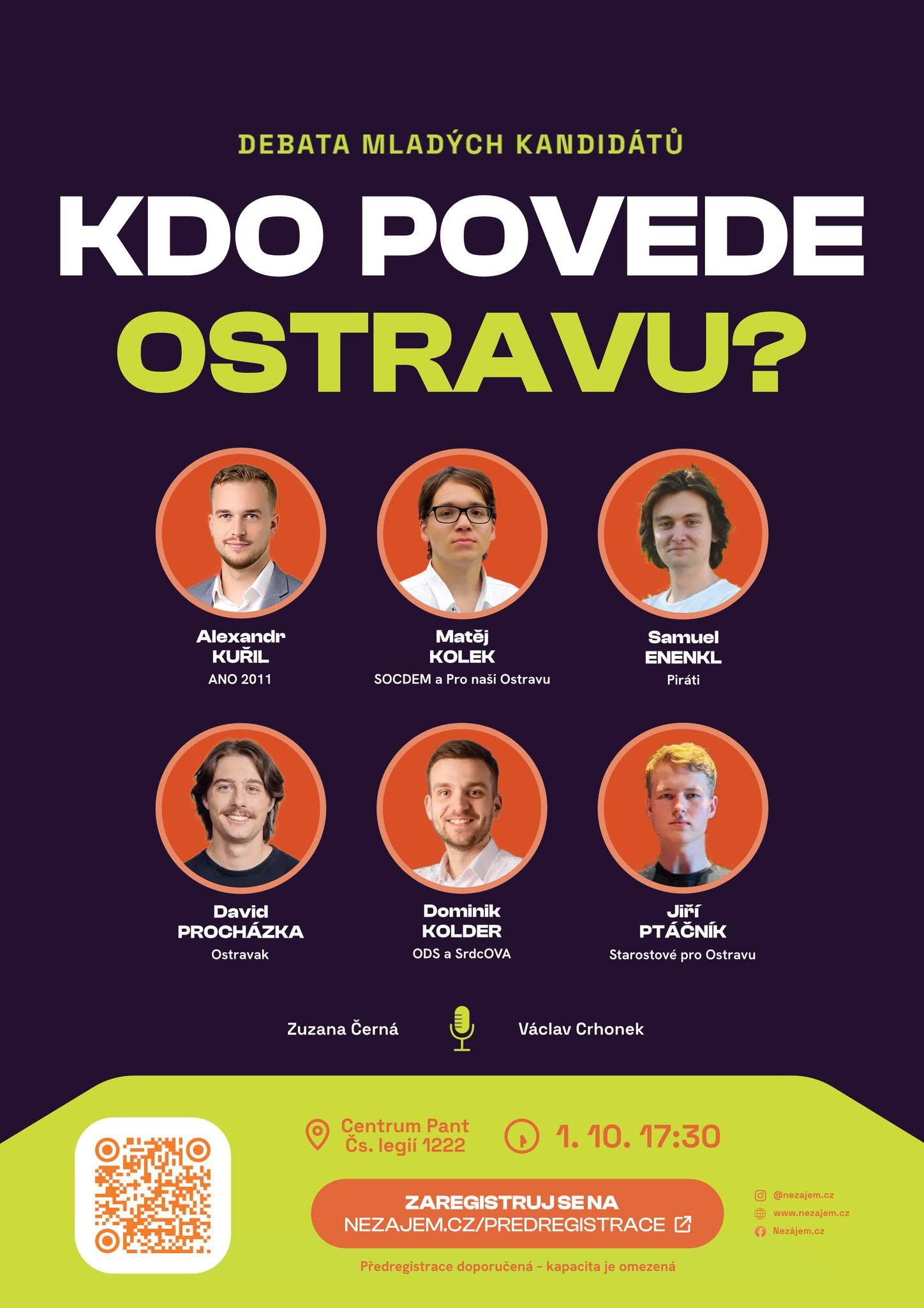 NEZÁJEM: debata mladých kandidátů photo