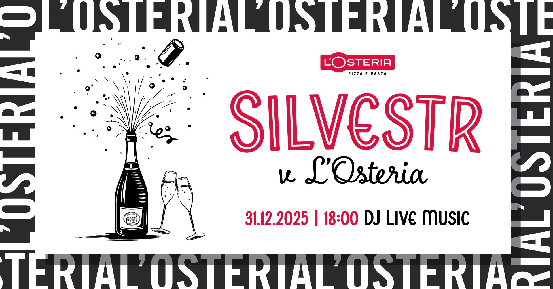 Silvestr v L´Osterii Ostrava! photo