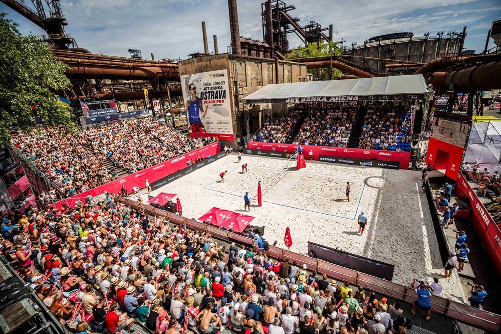 Po vysoké pece se na konci května vrátí J&T Banka Ostrava Beach Pro