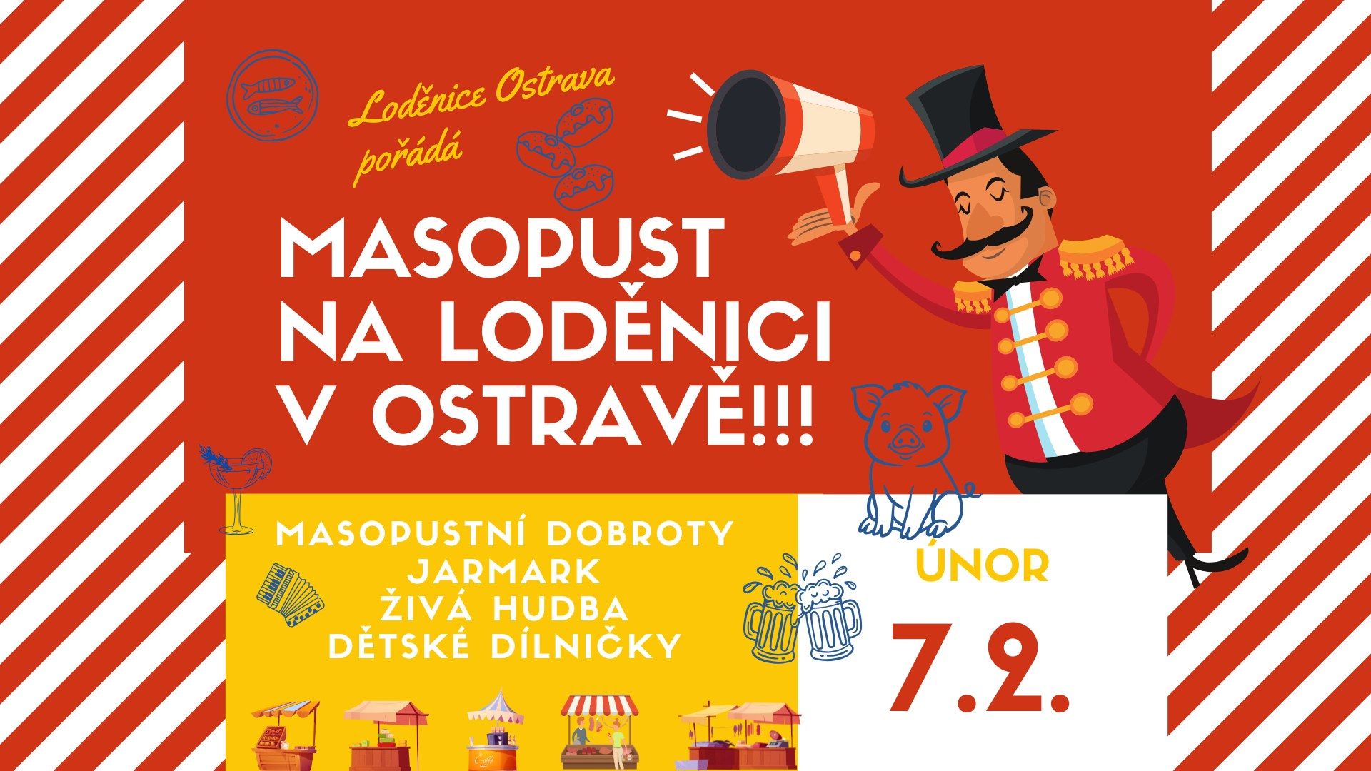 Masopust na Loděnici v Ostravě photo