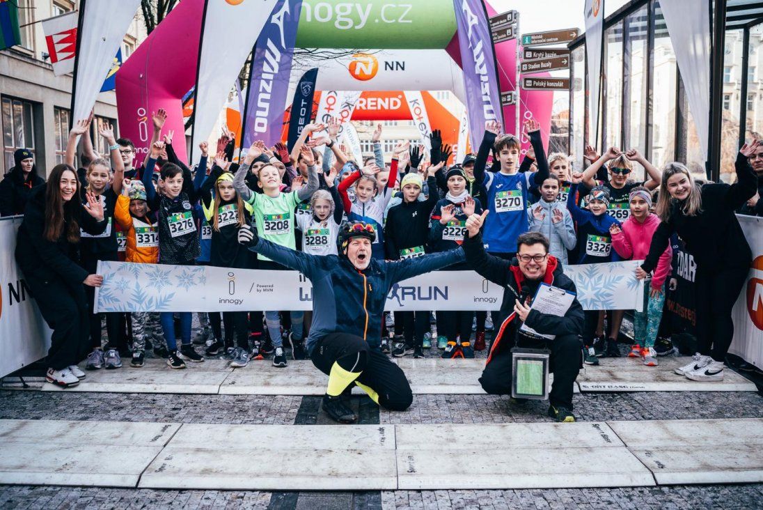 Závody pro malé i velké. V Ostravě se poběží Winter Run