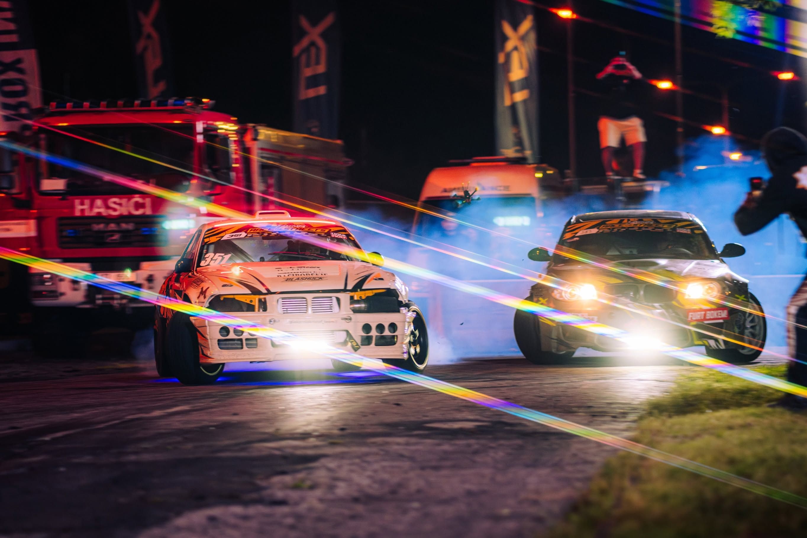 Race the Streets se vrací do Ostravy. Driftové finále nabídne větší trať i noční show