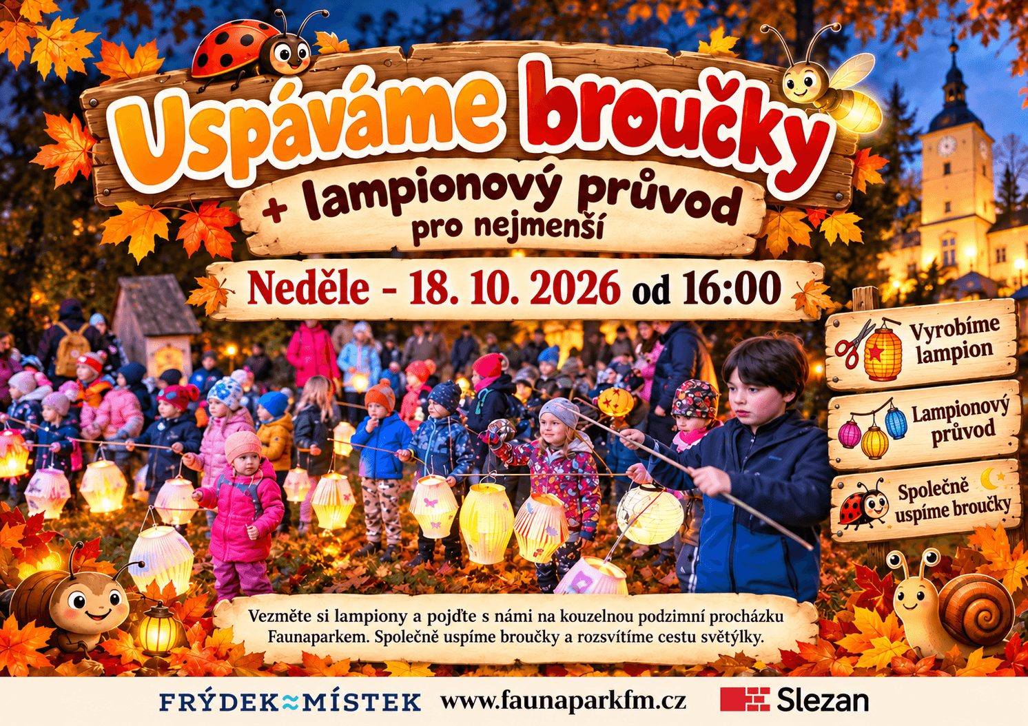 Uspáváme broučky photo