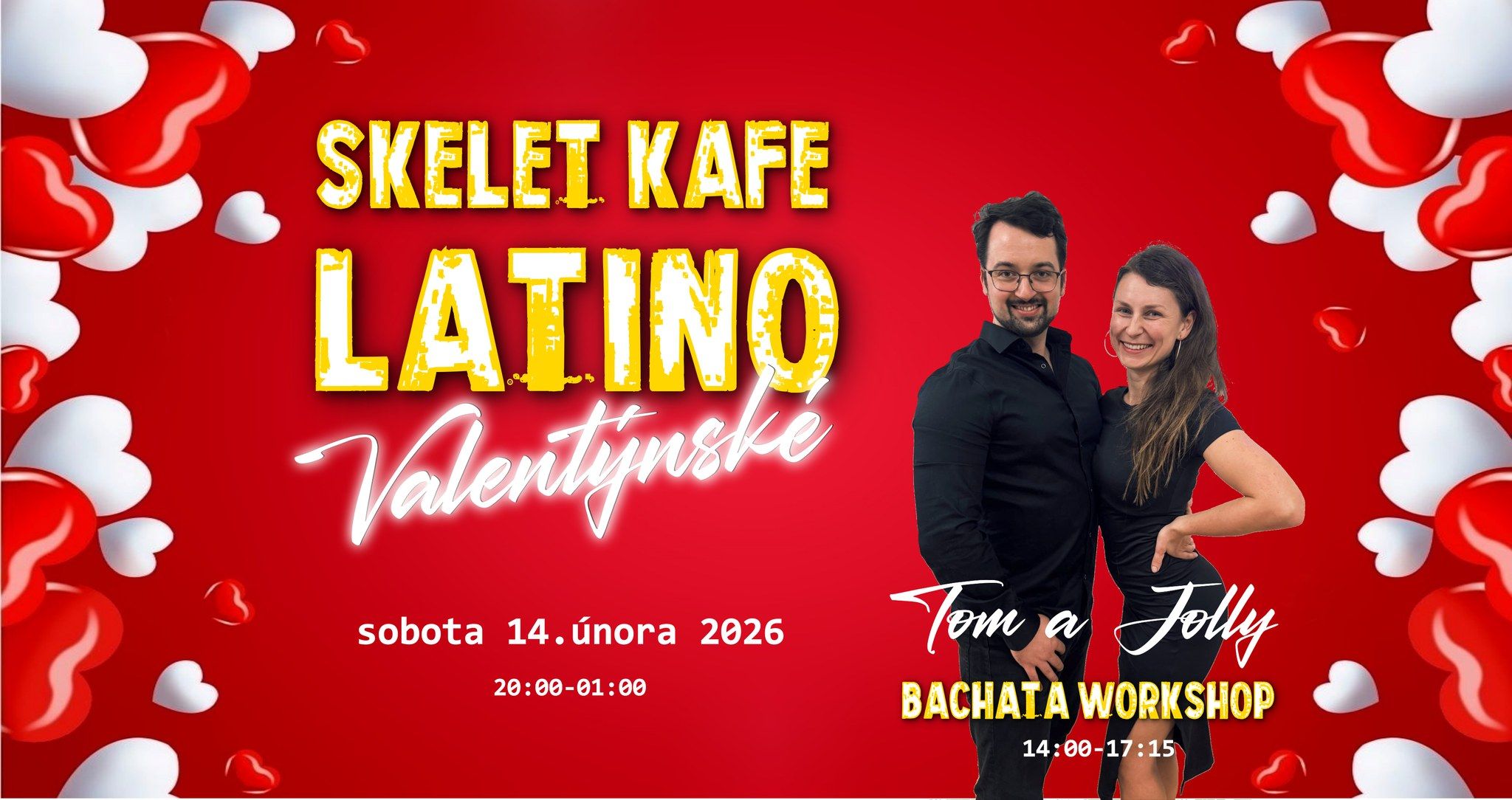 Valentýnská Latino Párty ve Skelet Kafe photo