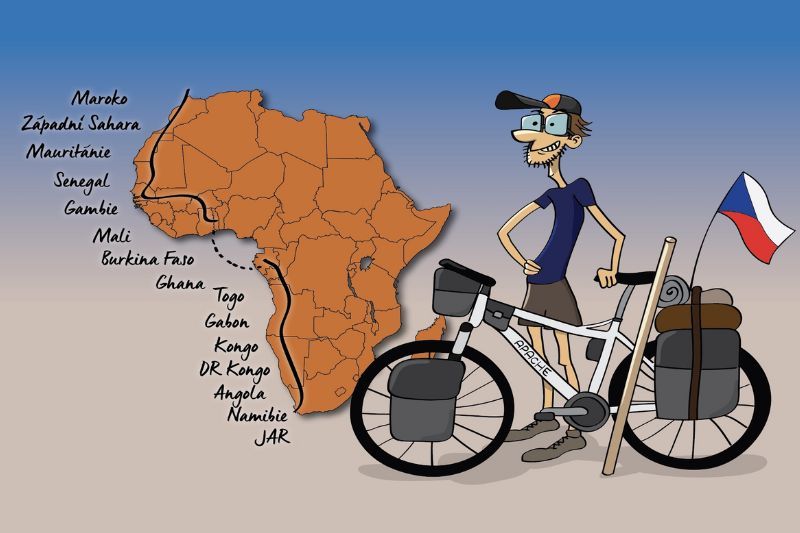 Na kole přes Afriku  photo