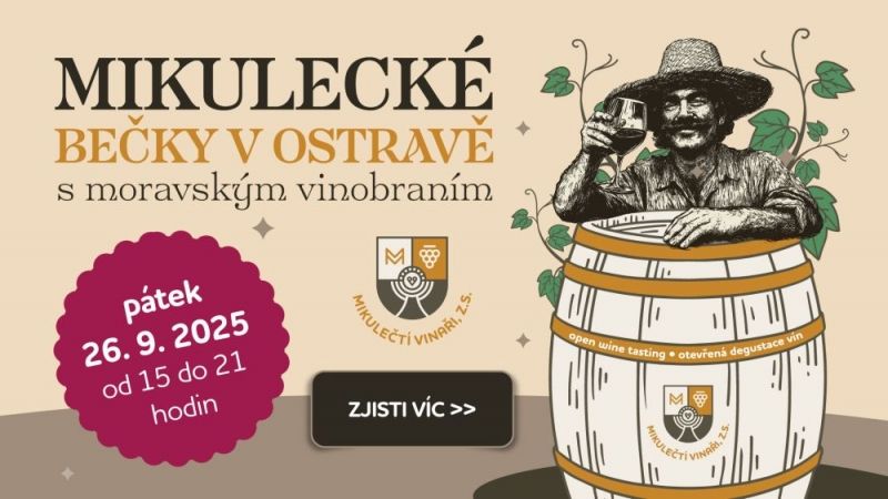 Mikulecké bečky v Ostravě s moravským vinobraním photo