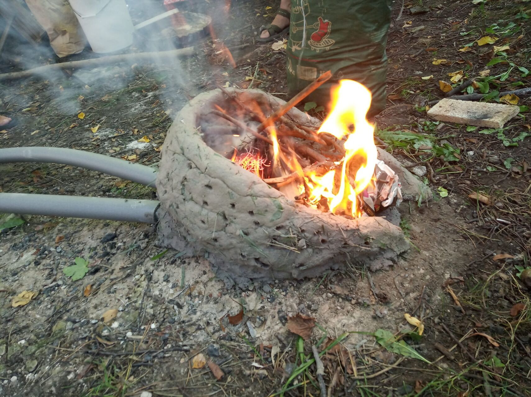 Experimentální tavba bronzu photo